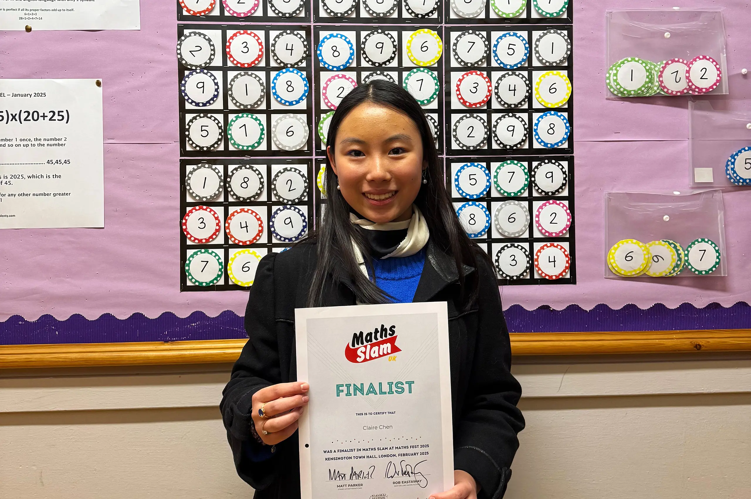 Sixth form student is a finalist at national maths competition