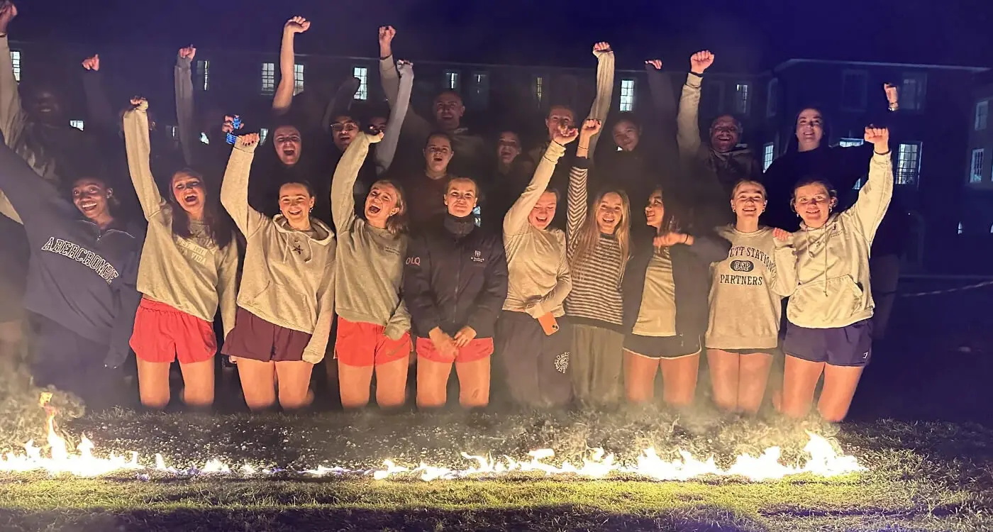  students and staff at St Swithun’s School took on an evening of challenges to support the schools own Bramston Foundation’s Building Active Lives campaign