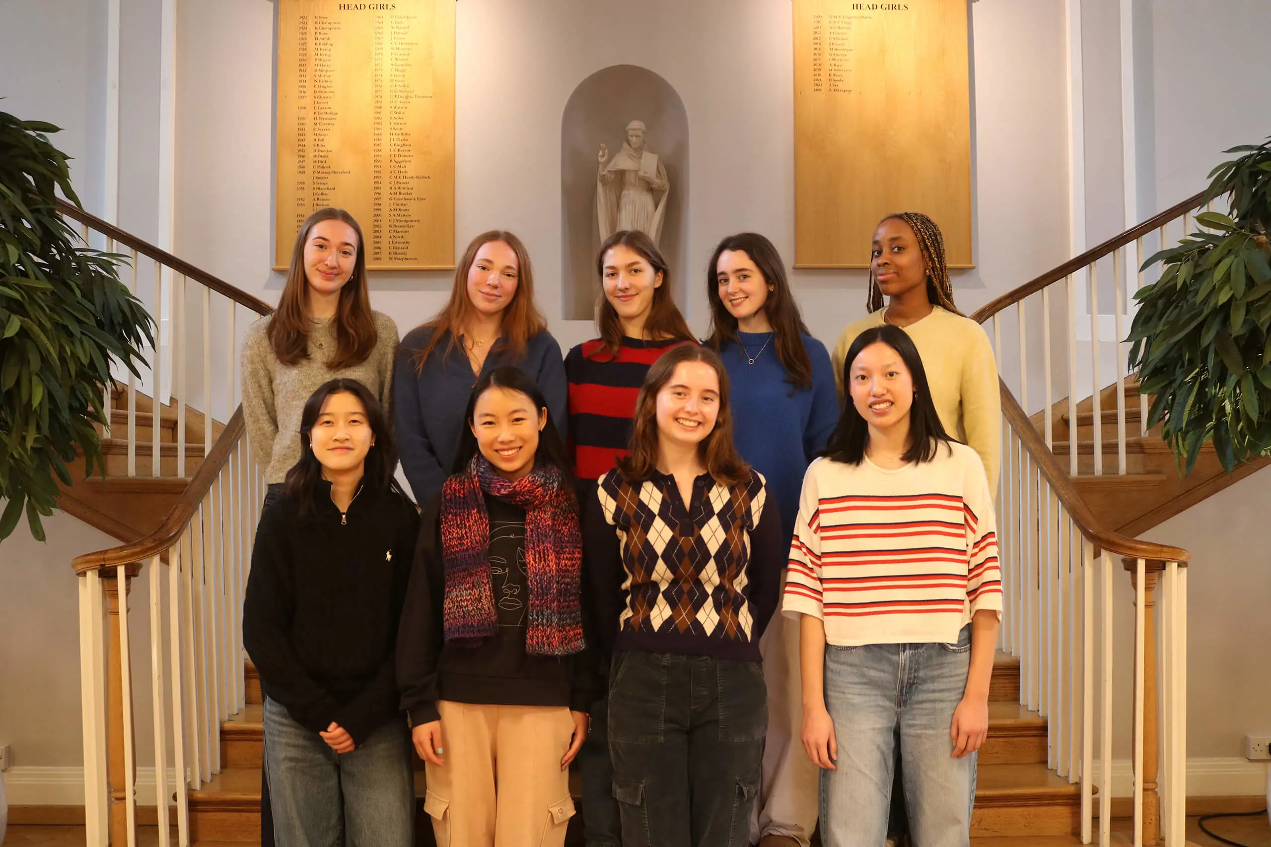 St Swithun's sixth-form students celebrate record Oxbridge offers