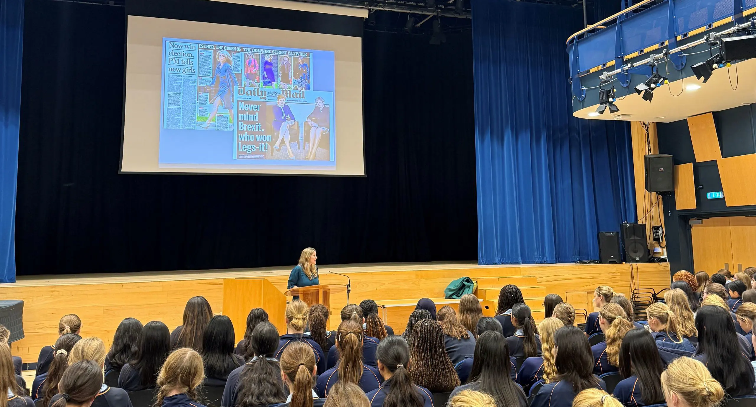 Everyday Sexism Project founder Laura Bates visits St Swithun's School