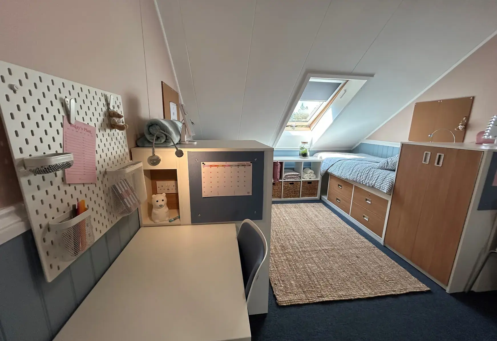 Student boarding room at St Swithun's School for girls in winchester