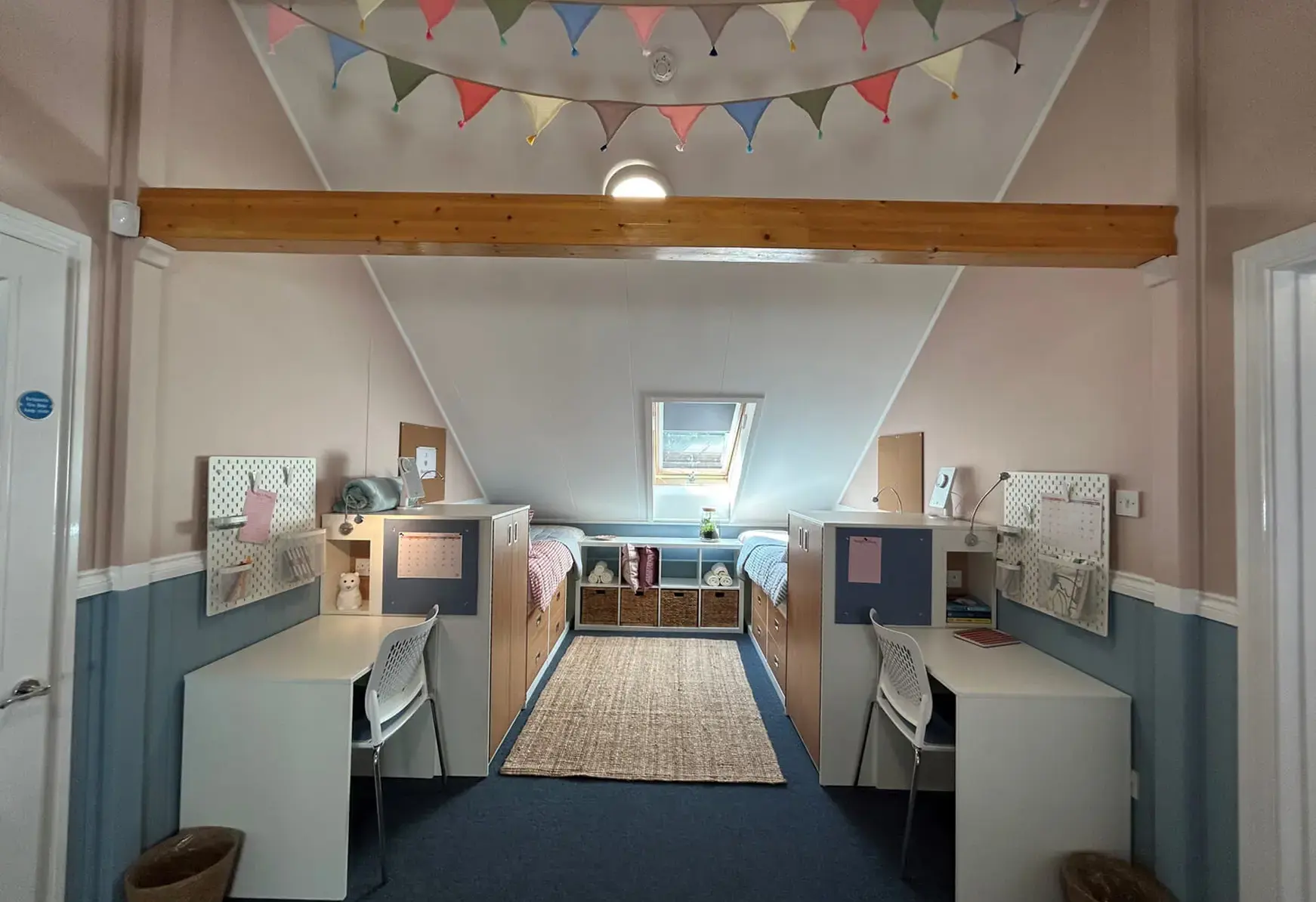 Student boarding room at St Swithun's School for girls in winchester