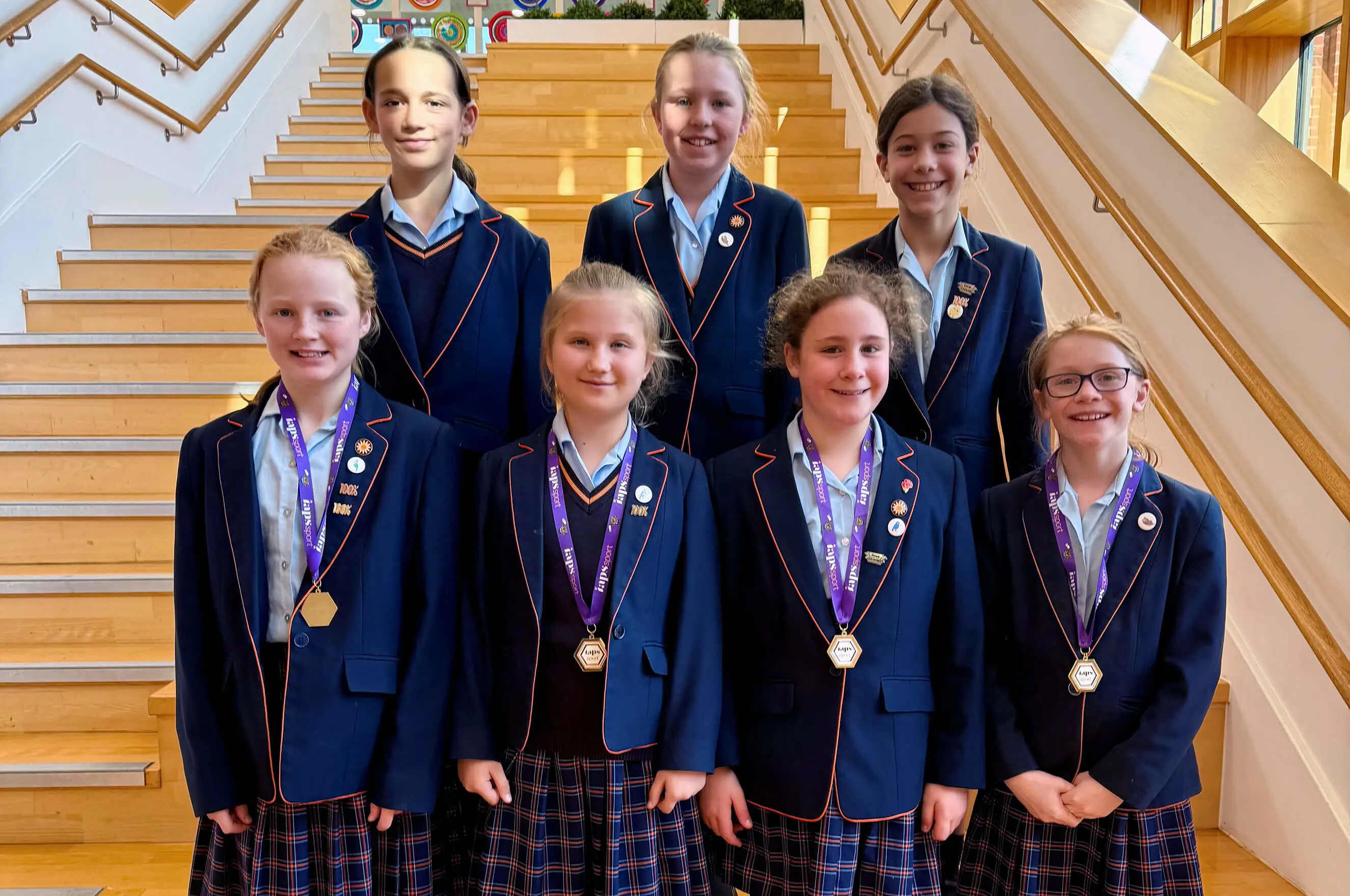 St Swithun’s prep win regional netball title and silver at nationals