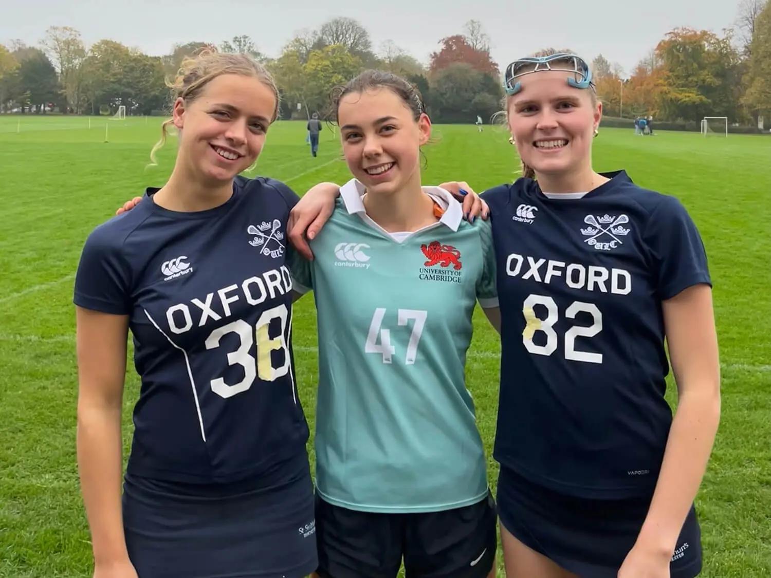 Students on the sports field